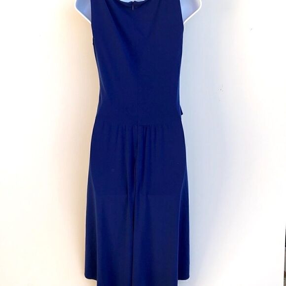 Suzi Chin for Maggy Boutique Royal Blue Dress sz 4 - Picture 3 of 8
